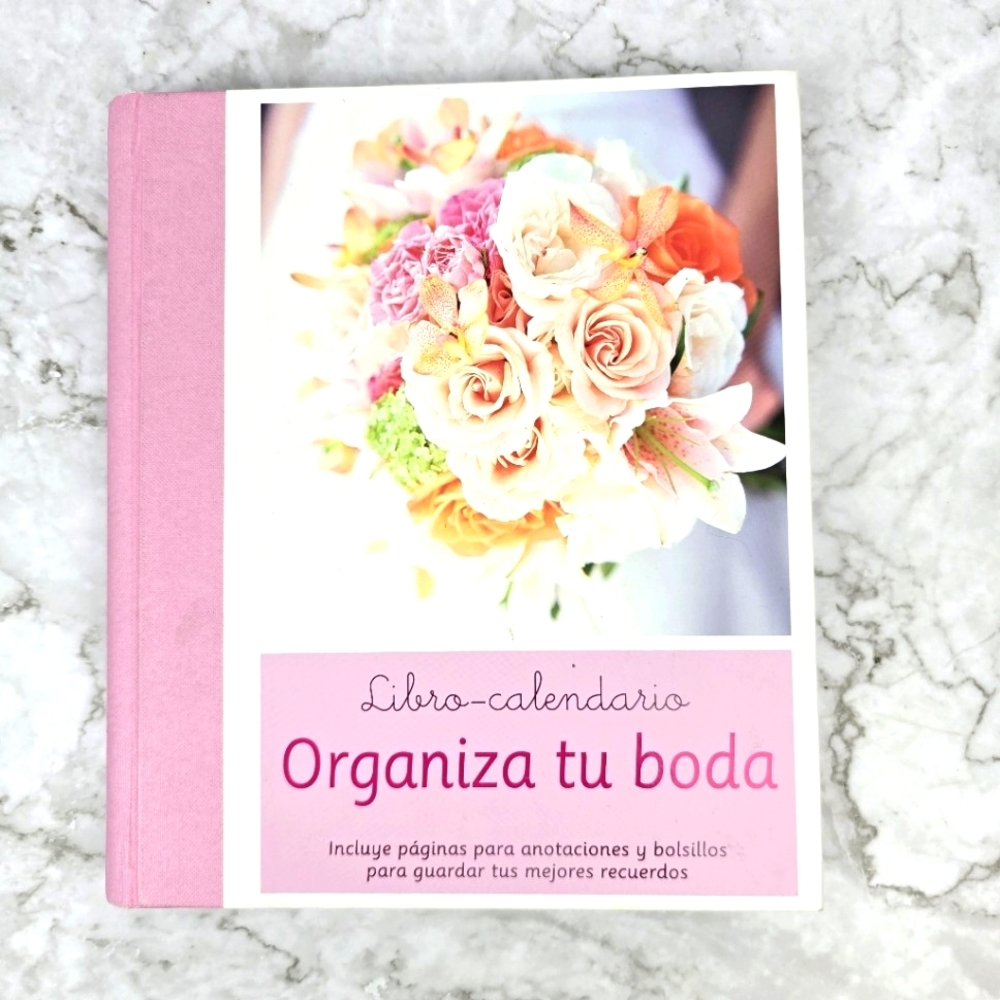 Organiza tu boda - Libro Calendario / Wedding Planner Book in Spanish